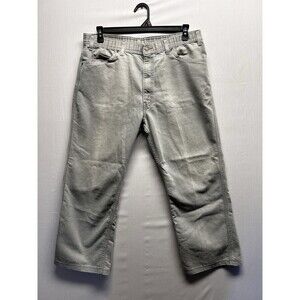 Vintage Levi’s Jeans Brown Label Size 38x24 HEMMED grey Cotton Jeans